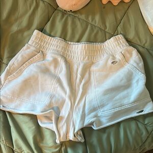 Women's White Casual Shorts